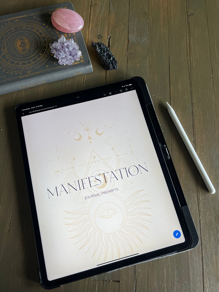 Manifestation Digital Journal Prompt Free Download